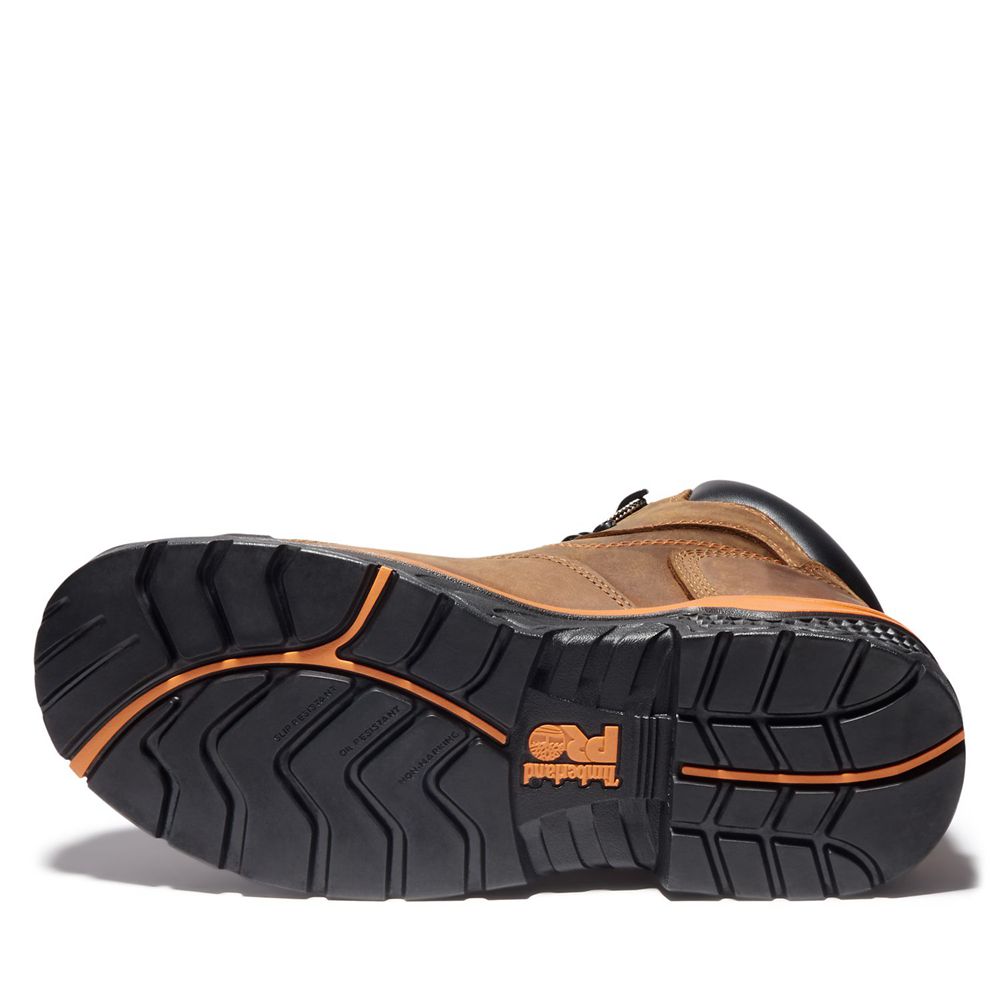 Bocanci De Muncă Timberland Barbati Maro/Negrii - Pro® Bosshog 6 Comp Toe - Romania - OFMEKA426